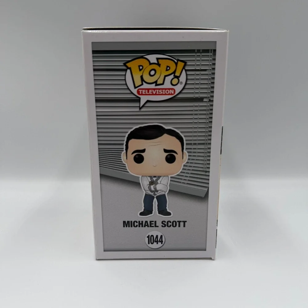 Funko Pop Michael Scott The Office 1044 Vinyl Figure Straitjacket Chains